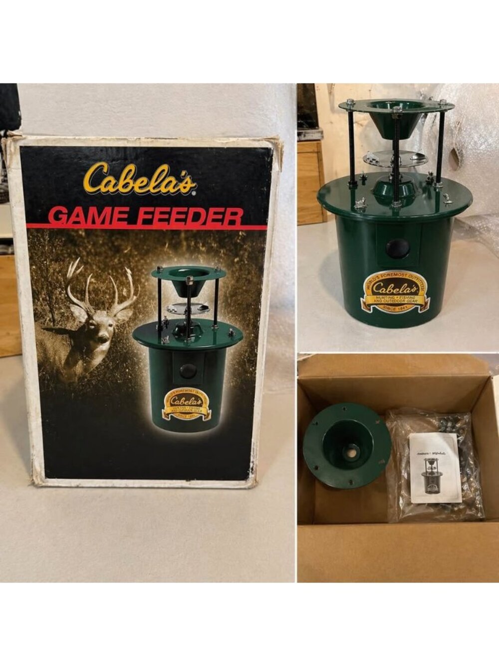 Cabela’s Game Feeder – Automatic 6V (Open Box)
